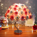 Lampe Bouquet de Roses ( livraison juste en Casablanca )